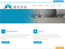 Tablet Screenshot of hcfsinc.com